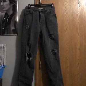 Distressed Pacsun Mom Jeans